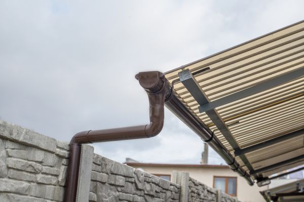 Plastic Downspout Installation in Palm Coast