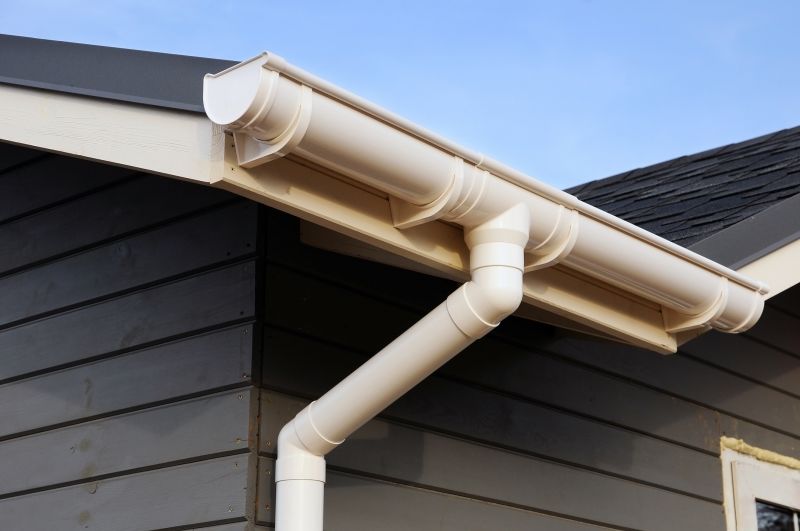 Gutter System on a Modern Home